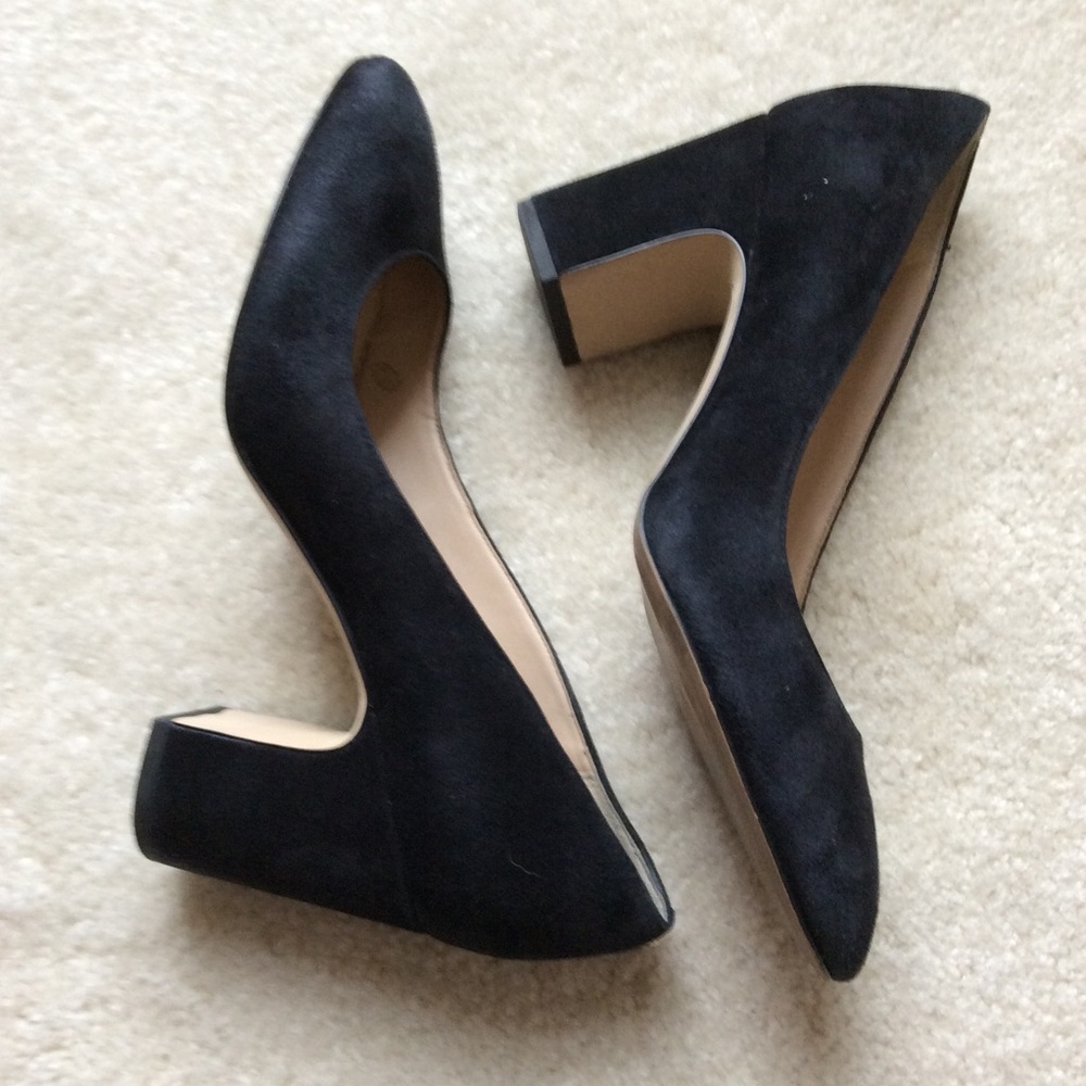 Sam Edelman Black Suede Stillson Pumps
